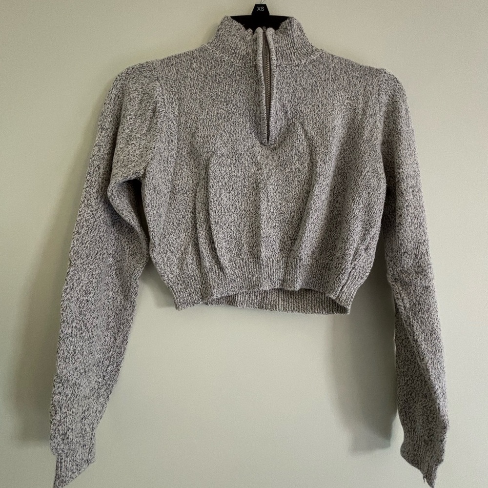 Brandy Melville Gray Turtleneck Sweater